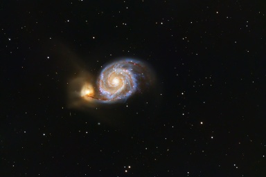 M51 - galaxie du Tourbillon