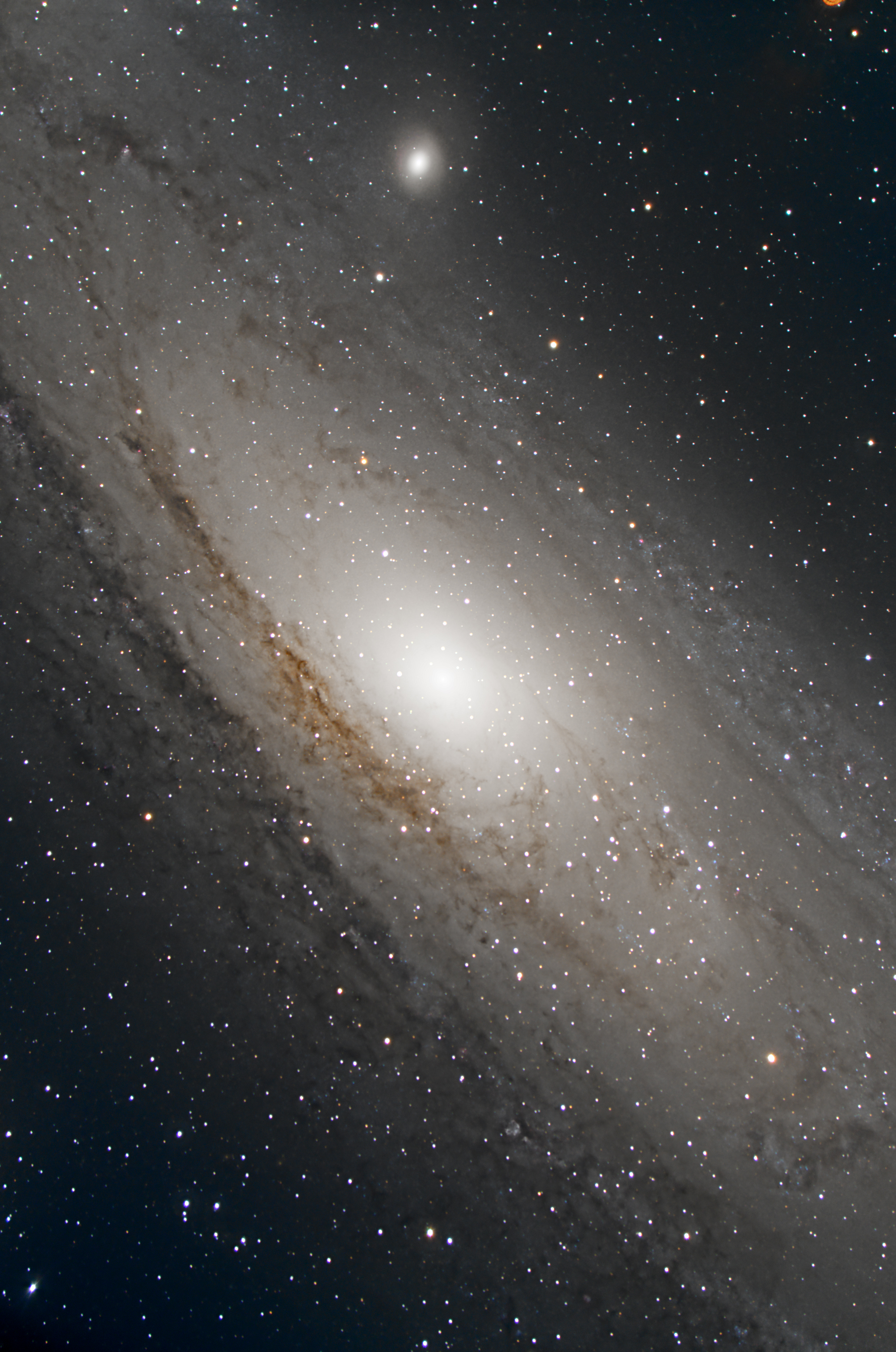 Galaxie d'Andromède (M31), coeur