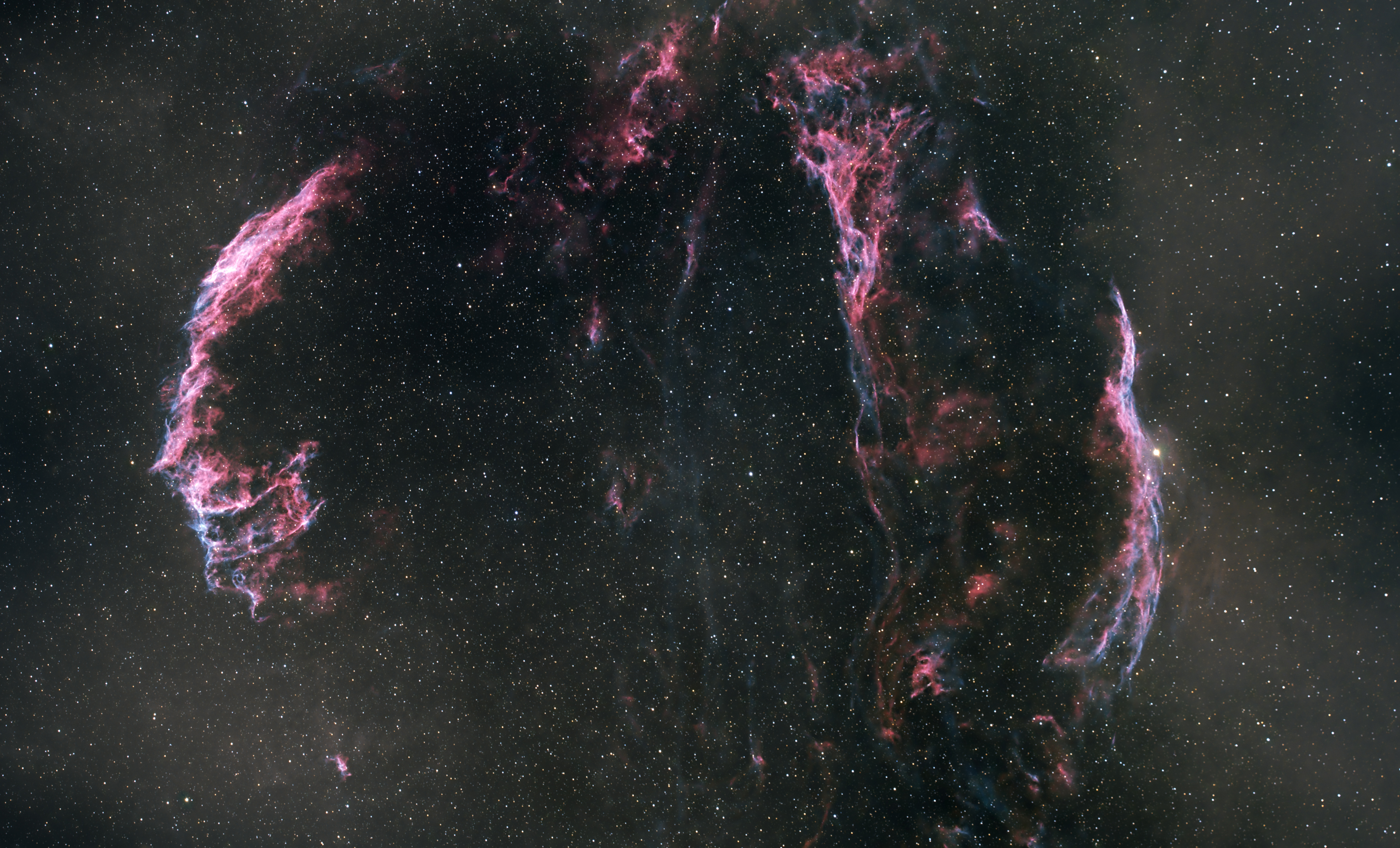 Dentelles du Cygne (dont NGC 6992)
